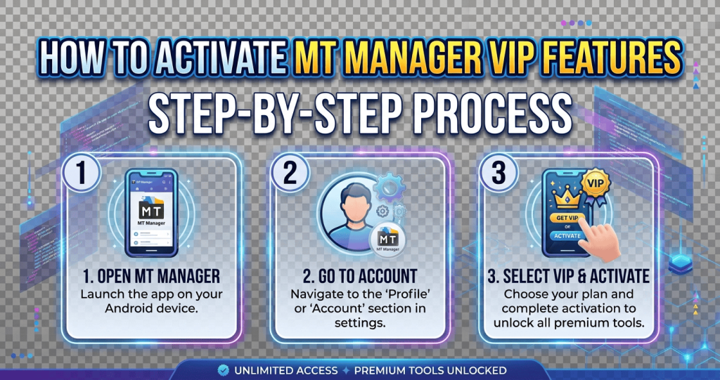 How to Activate MT Manager VIP Features